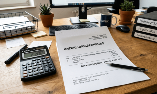 Vorsteuerabzug aus nicht erstatteter Anzahlung